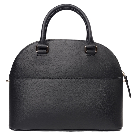 Kate Spade New York Black Leather Satchel Bag - Picture 2 of 15